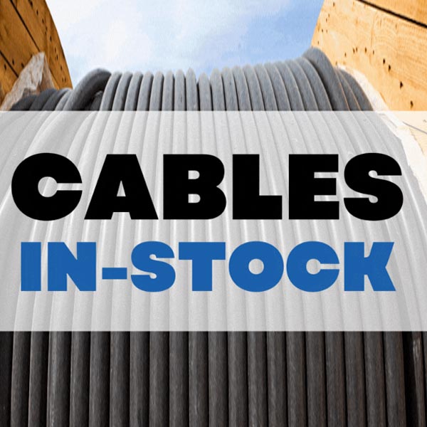 Trust Cameron Connect for your Steel market cable needs. We are stocked and ready for your call.