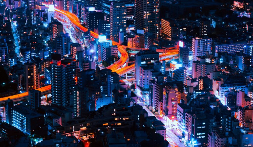 Timelapse photo of vehicles and electricity. | Photo by Pawel Nolbert