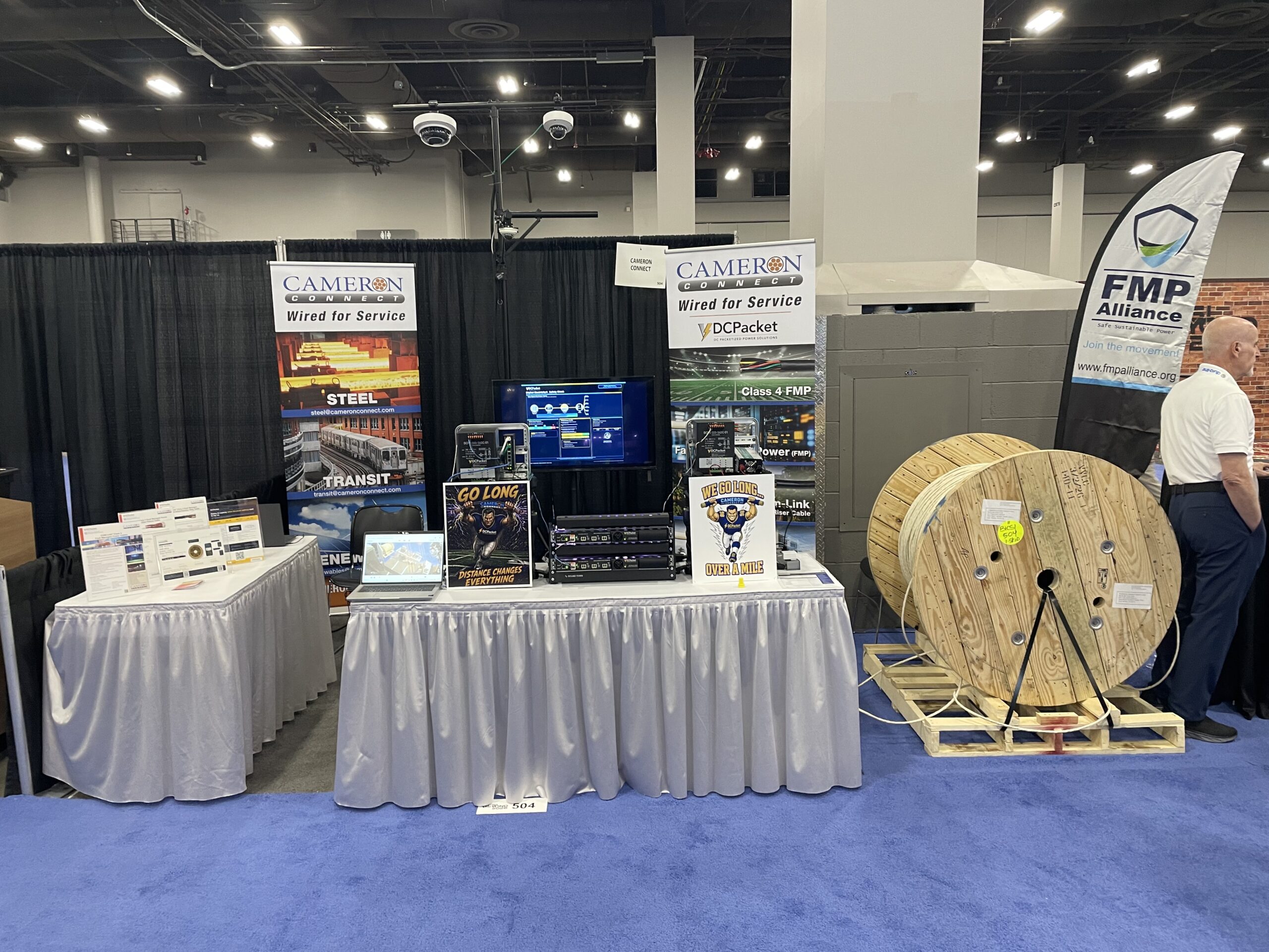 Cameron Connect's BICSI Booth